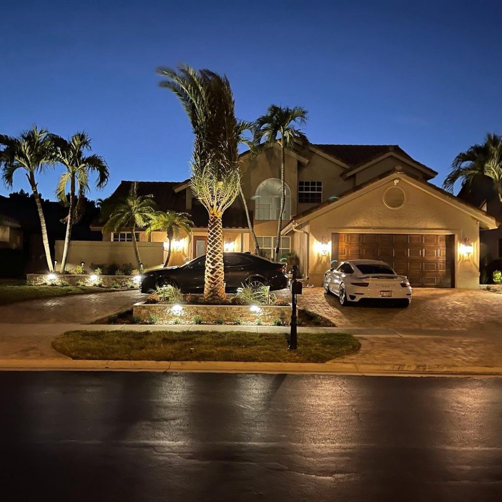 , Landscape Lighting ~ South Florida, Natural Wonders Landscaping