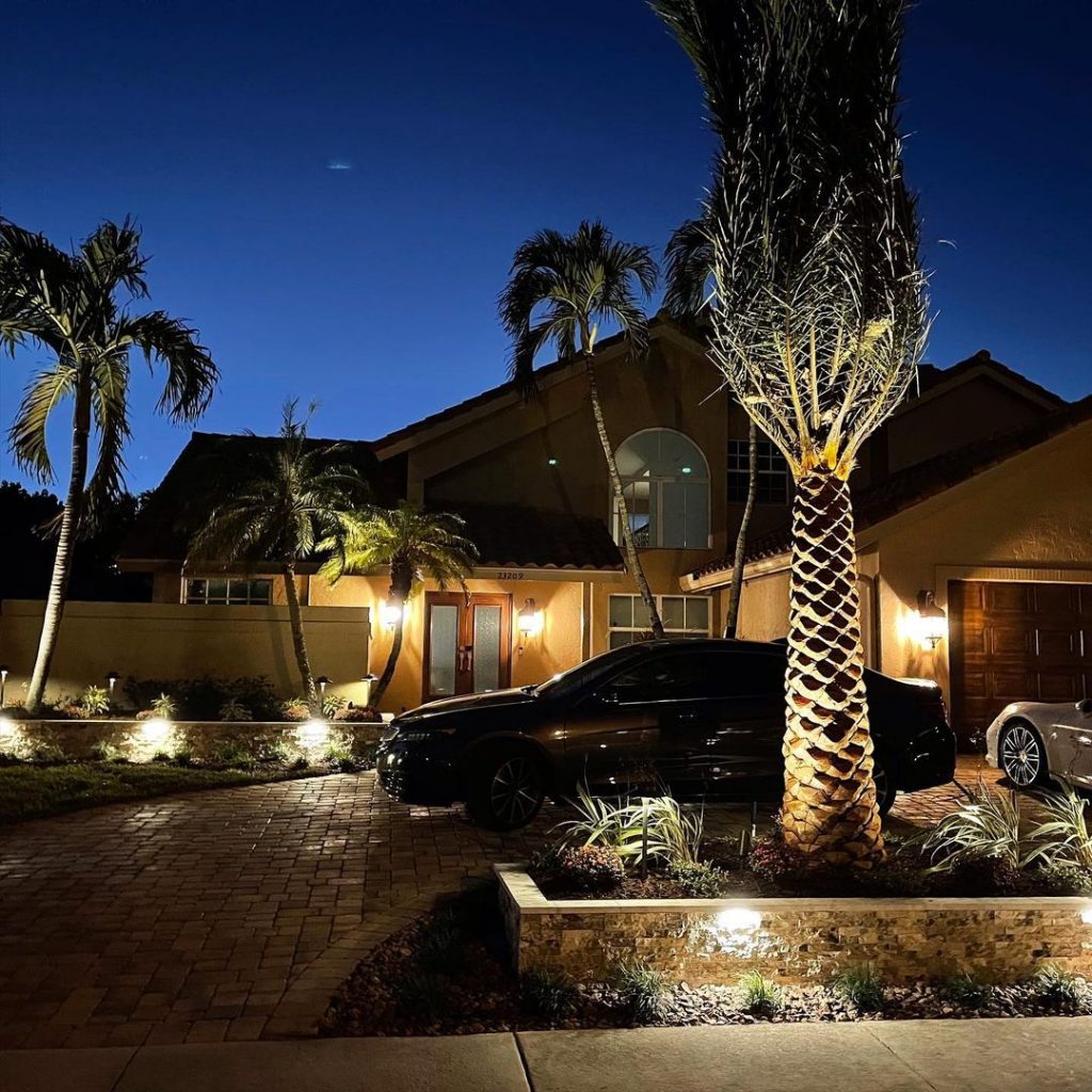 , Landscape Lighting ~ South Florida, Natural Wonders Landscaping