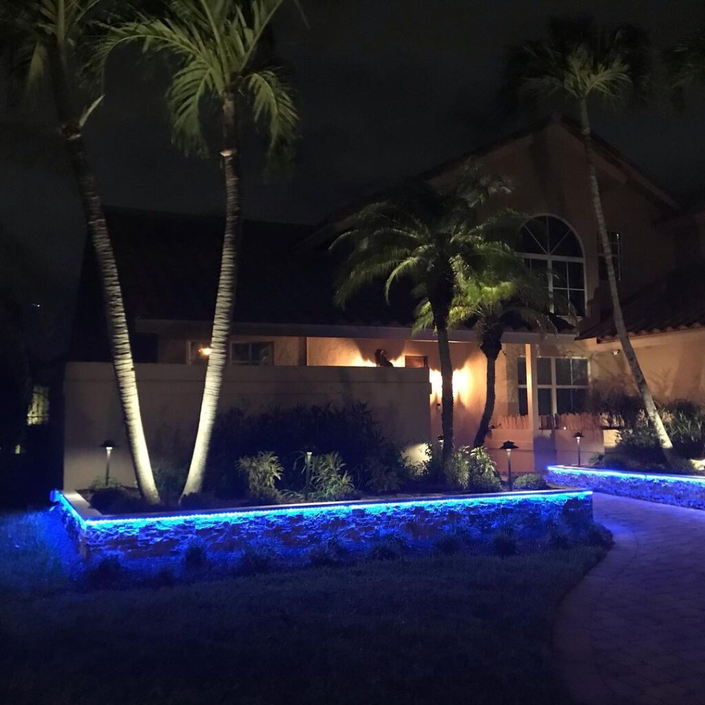 , Landscape Lighting ~ South Florida, Natural Wonders Landscaping