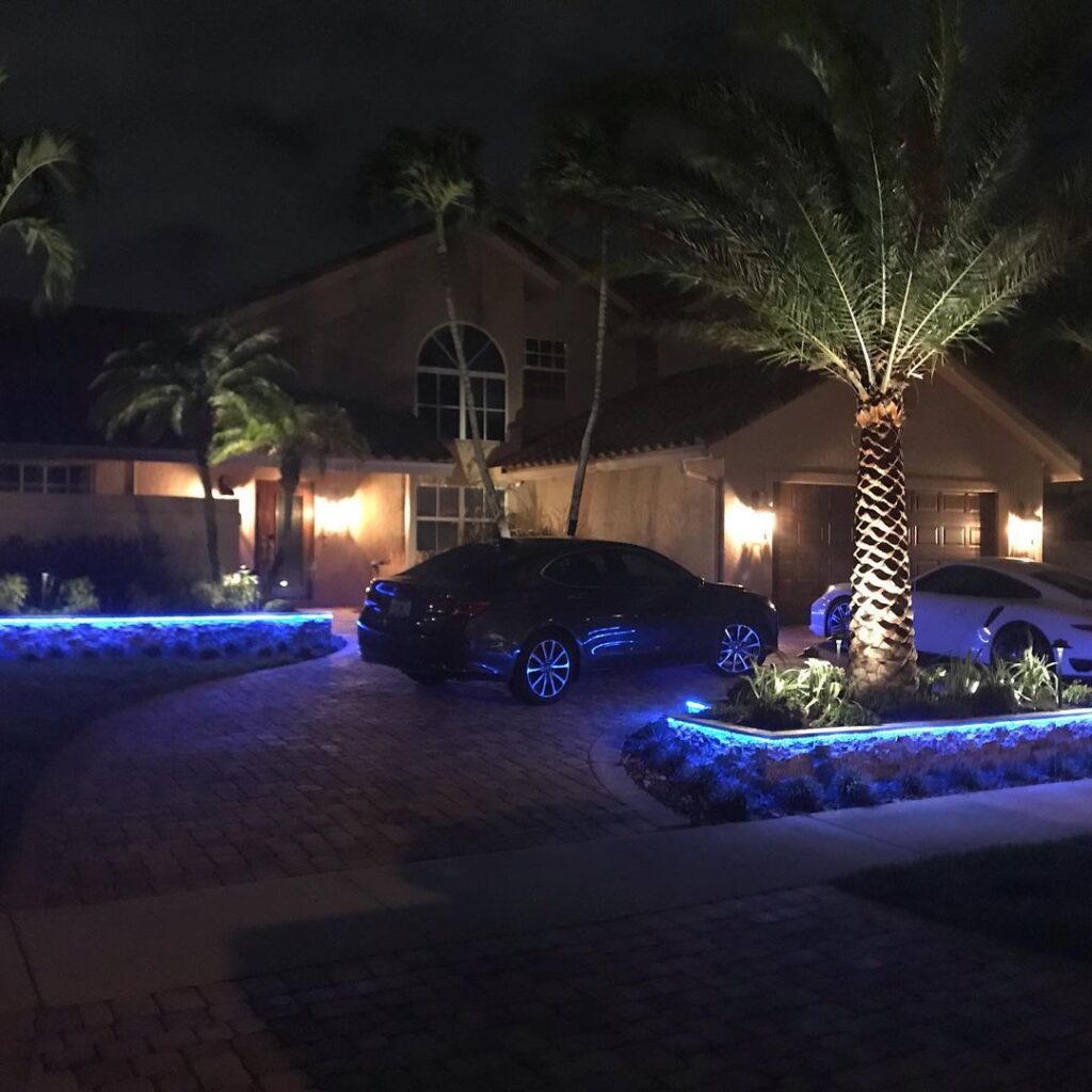 , Landscape Lighting ~ South Florida, Natural Wonders Landscaping