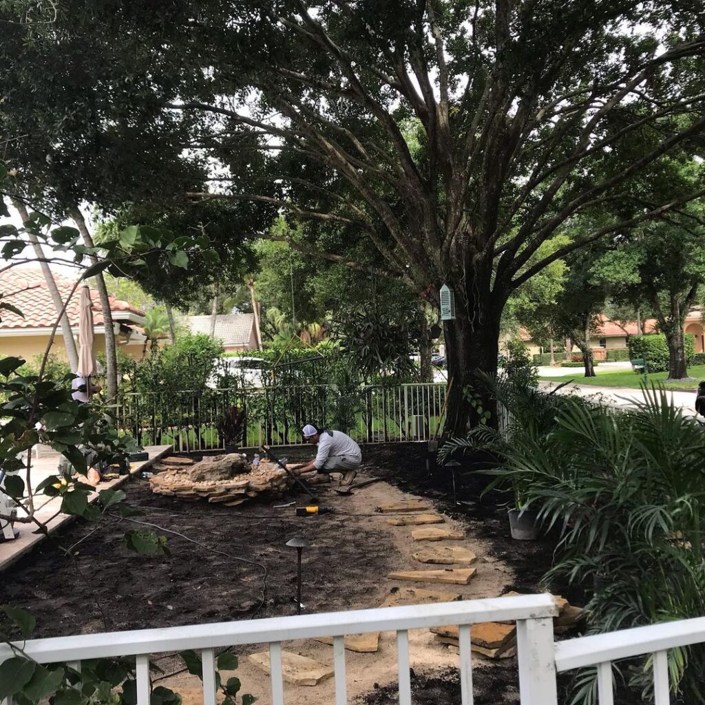 , Beautiful Back Yard Garden South Florida, Natural Wonders Landscaping