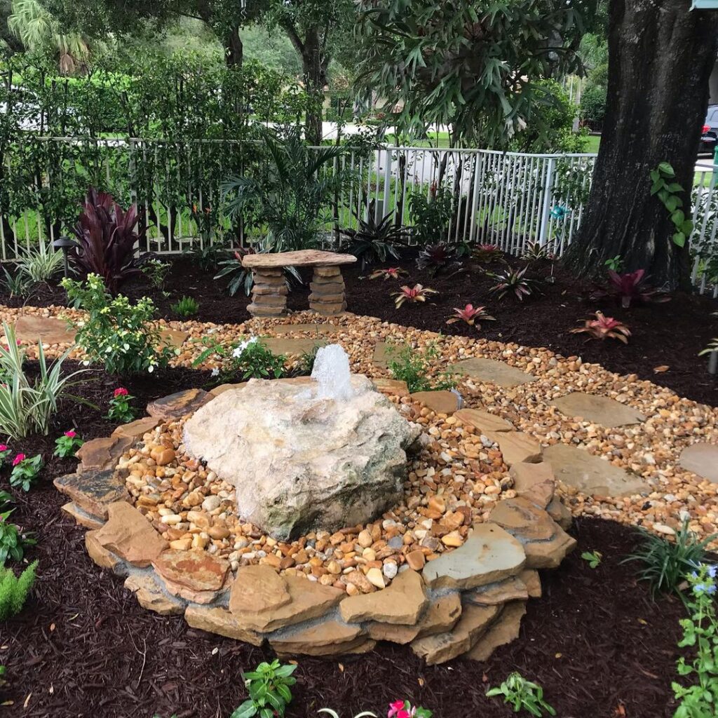 , Beautiful Back Yard Garden South Florida, Natural Wonders Landscaping