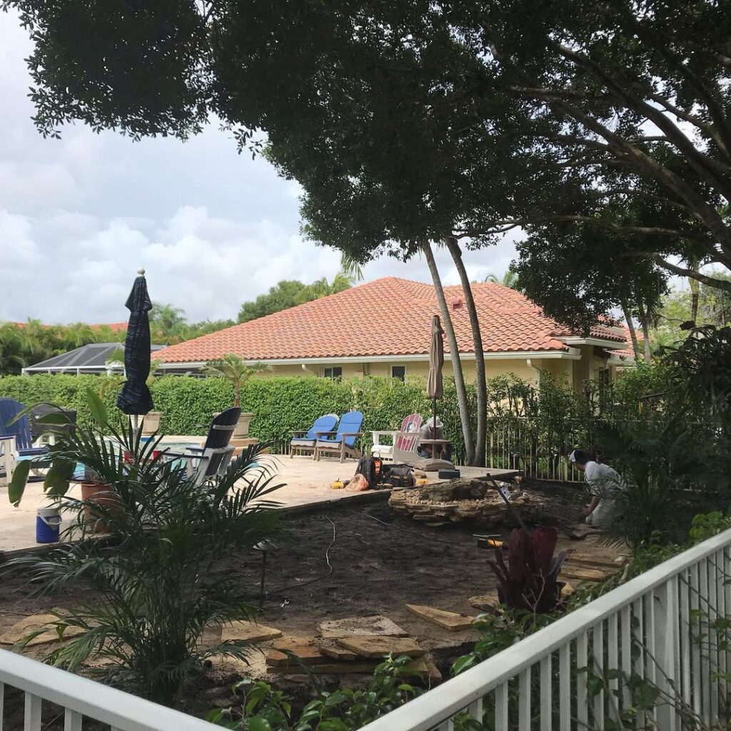 , Beautiful Back Yard Garden South Florida, Natural Wonders Landscaping