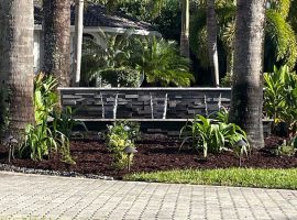 Double-Sided Water Feature, South Florida